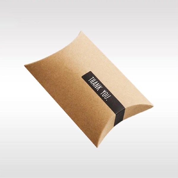 Get Custom Kraft Pillow Boxes at Wholesale Prices ORYX Custom Boxes